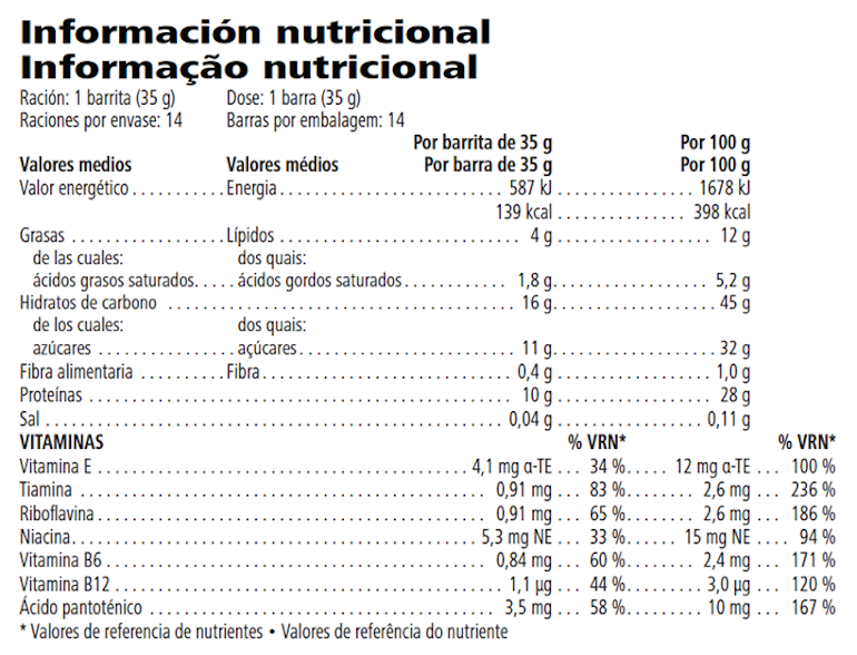 BARRITAS Herbalife con PROTEÍNAS